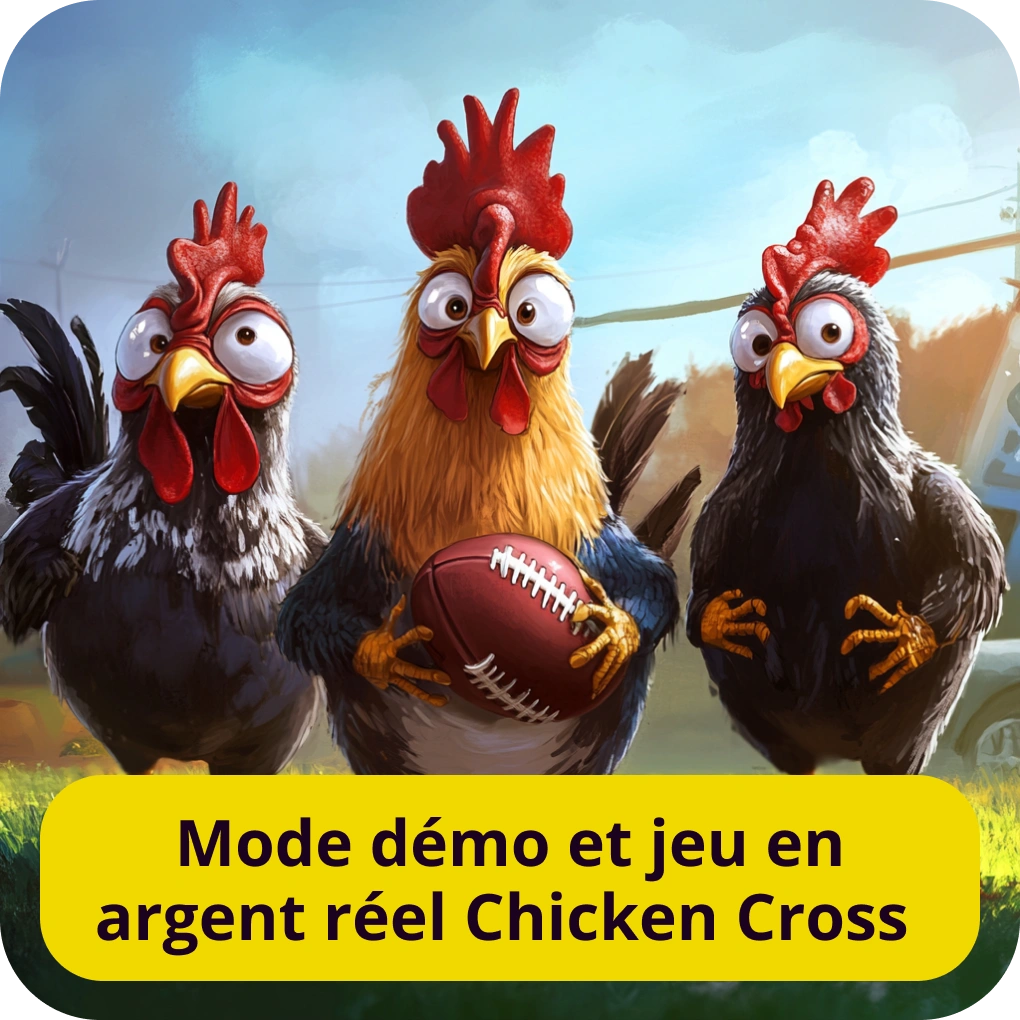 Mode démo et jeu en argent réel Chicken Cross Mode démo et jeu en argent réel Chicken Cross